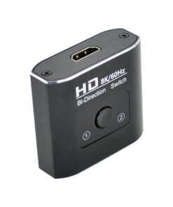 Splitter HDMI 8K bidirectionnel, 2 ports, versions 4K ou 8K, vue principale