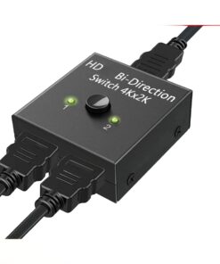 Splitter HDMI bidirectionnel, 2 entrées vers 1 sortie, vue principale