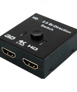 Splitter HDMI bidirectionnel 4K à bouton, 1 vers 2 ou 2 vers 1, vue principale