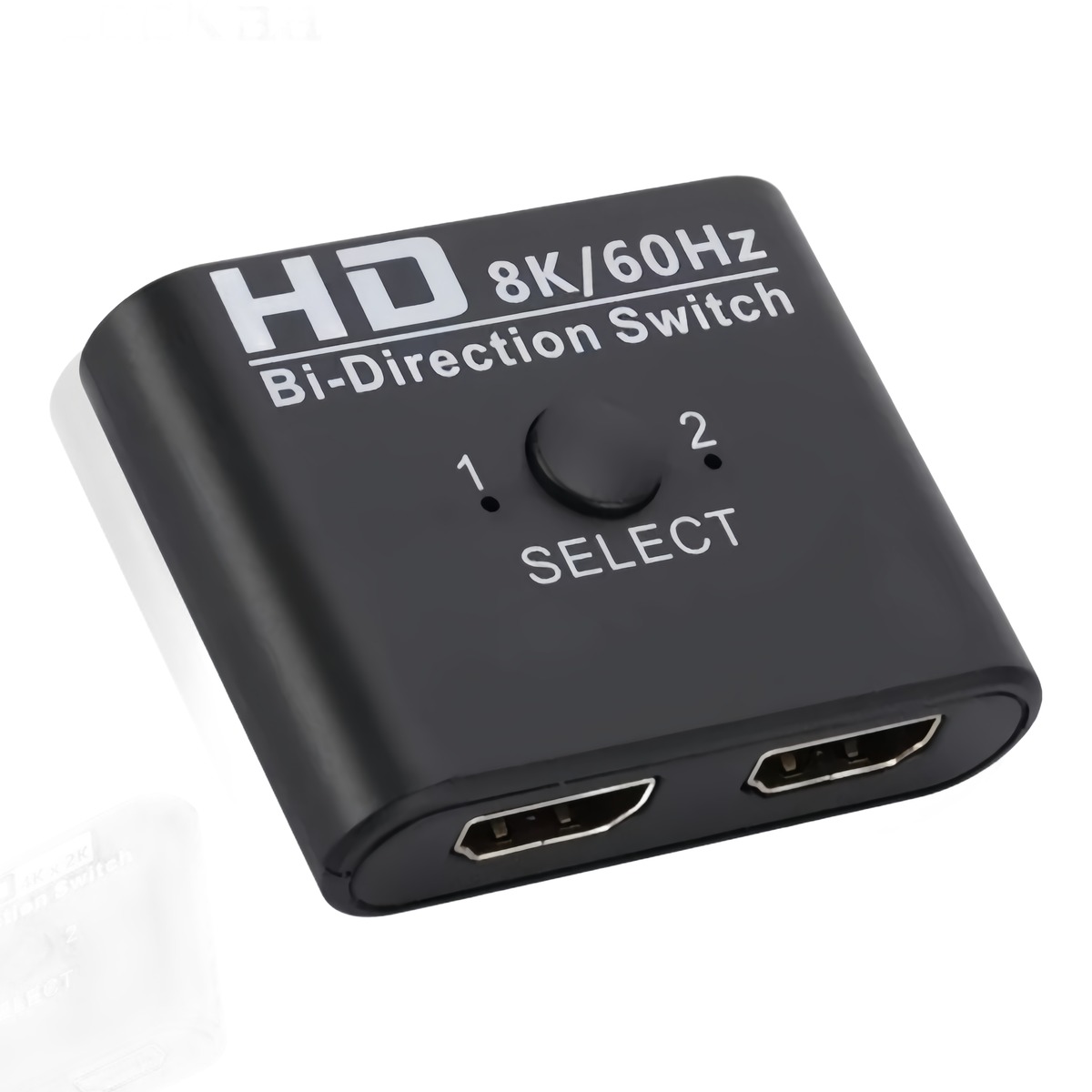Splitter HDMI bidirectionnel 8K, deux ports, sans alimentation Splitter HDMI bidirectionnel 8K, deux ports, sans alimentation, vue principale
