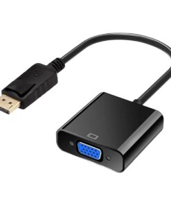 Adaptateur DisplayPort VGA 1080p, fiche DP mâle vers VGA femelle, vue principale