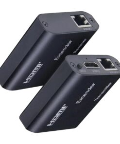 Adaptateur Ethernet HDMI en émetteur et récepteur, 1080p sur 60 m, vue principale