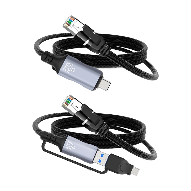 Adaptateur Ethernet MacBook Air en câble USB-C vers RJ45 de 1,8 m Adaptateur Ethernet MacBook Air en câble USB-C vers RJ45 de 1,8 m, vue principale