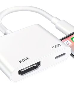 Adaptateur HDMI iPhone à port Lightning, 1080p avec charge, vue principale