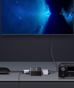 Adaptateur HDMI optique, extracteur audio 4K vers TOSLINK et jack, detail