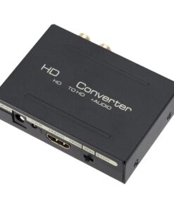 Adaptateur HDMI optique, sortie jack ou RCA et sélecteur 5.1, vue arriere