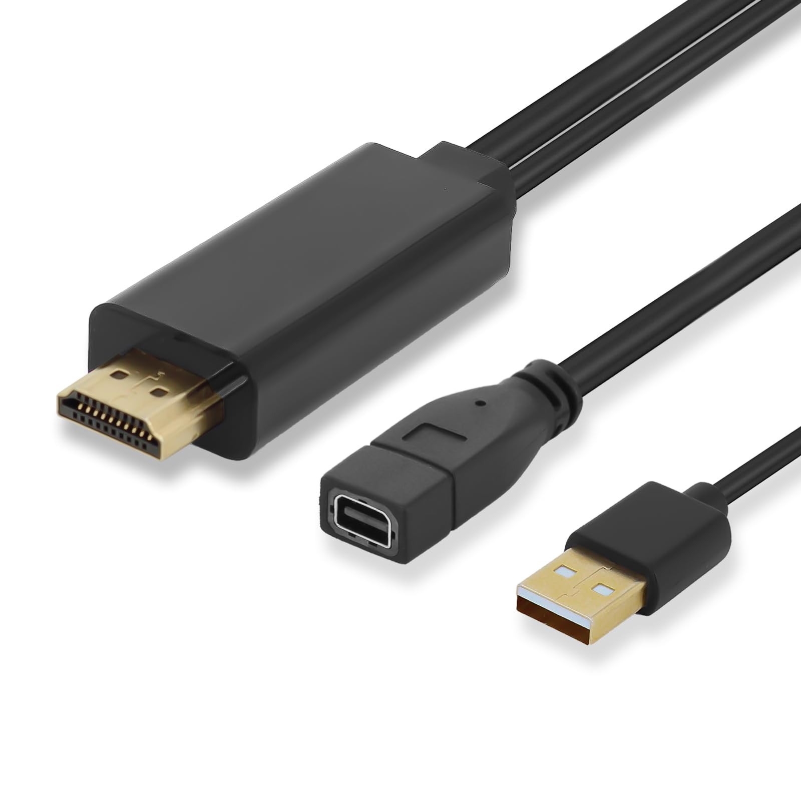 Adaptateur HDMI vers Mini DisplayPort 4K 60 Hz avec alimentation USB Adaptateur HDMI vers Mini DisplayPort 4K 60 Hz avec alimentation USB, vue principale