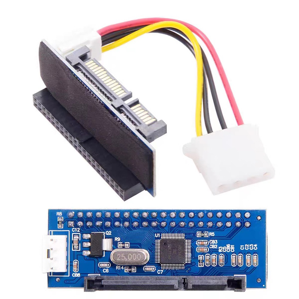 Adaptateur IDE SATA pour disque dur ou lecteur 3,5 pouces IDE Adaptateur IDE SATA pour disque dur ou lecteur 3,5 pouces IDE, vue de face