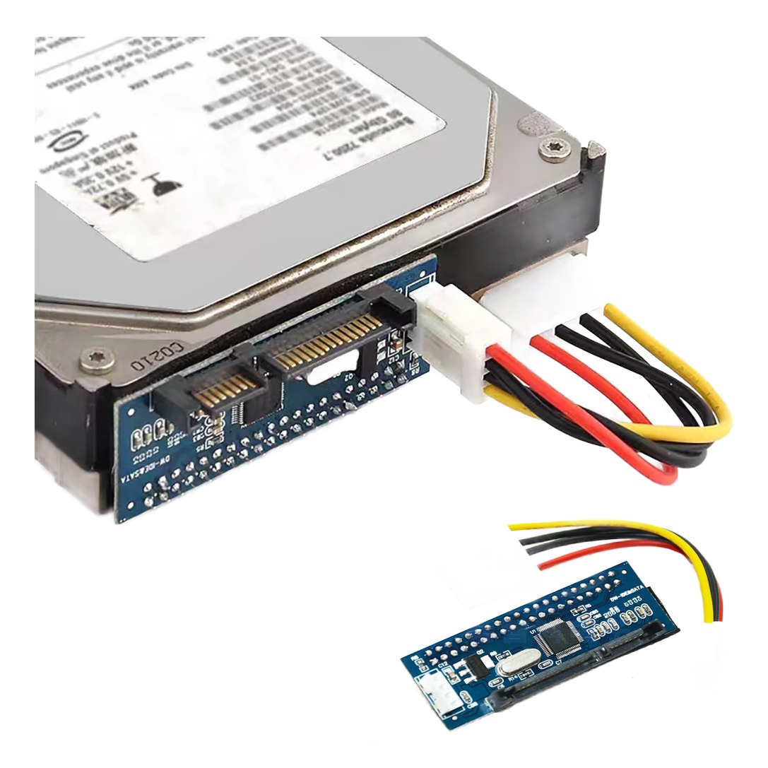 Adaptateur IDE SATA pour disque dur ou lecteur 3,5 pouces IDE Adaptateur IDE SATA pour disque dur ou lecteur 3,5 pouces IDE, detail