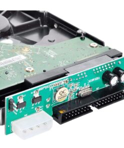 Adaptateur IDE SATA pour un disque SATA sur une carte IDE, vue de face