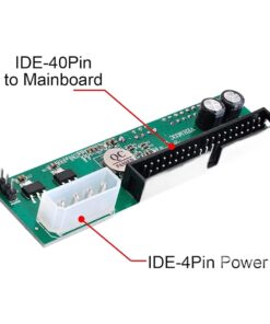 Adaptateur IDE SATA pour un disque SATA sur une carte IDE, vue arriere