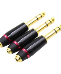 Adaptateur jack 6.35 mâle pour casque à fiche 3,5, 4,4 ou 2,5 mm, vue principale