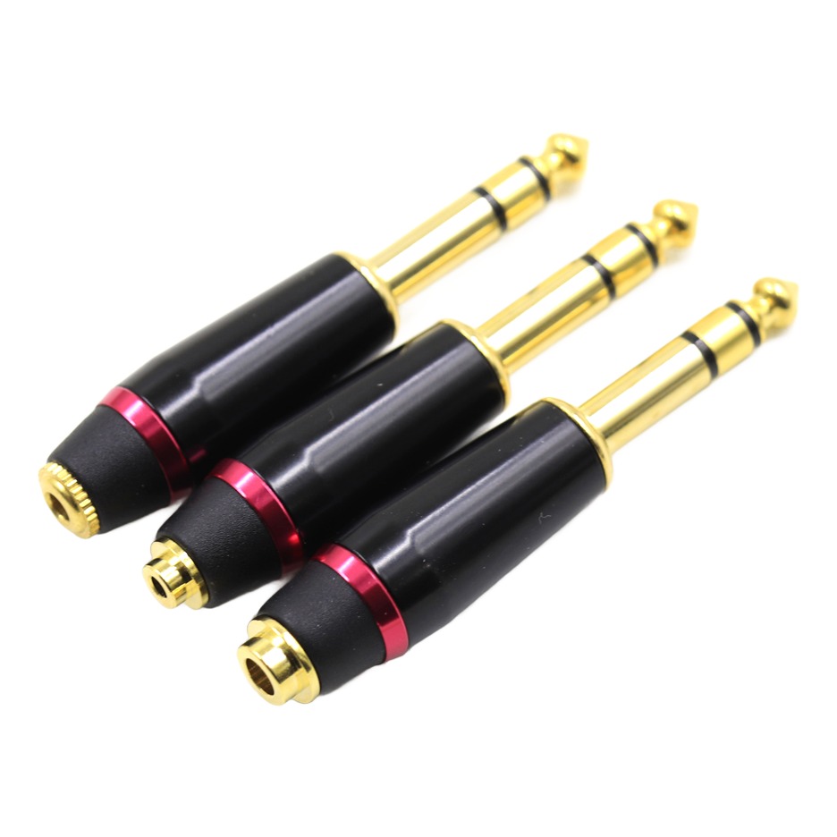 Adaptateur jack 6.35 mâle pour casque à fiche 3,5, 4,4 ou 2,5 mm Adaptateur jack 6.35 mâle pour casque à fiche 3,5, 4,4 ou 2,5 mm, vue principale