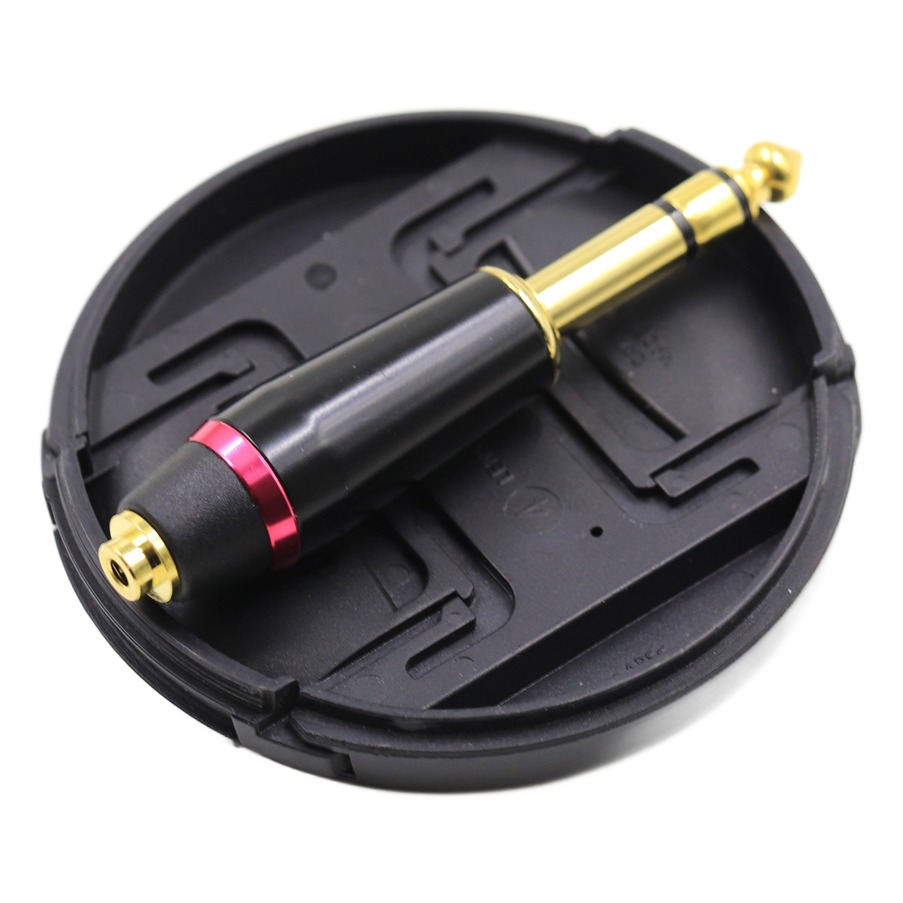Adaptateur jack 6.35 mâle pour casque à fiche 3,5, 4,4 ou 2,5 mm Adaptateur jack 6.35 mâle pour casque à fiche 3,5, 4,4 ou 2,5 mm, detail