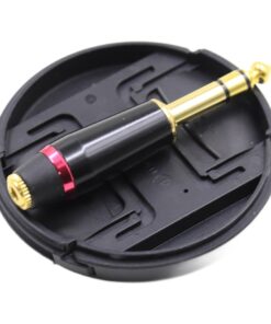 Adaptateur jack 6.35 mâle pour casque à fiche 3,5, 4,4 ou 2,5 mm, vue arriere