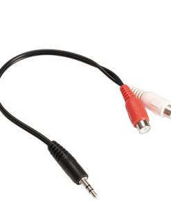Adaptateur jack RCA, câble jack 3,5 mm mâle vers deux RCA femelles, vue principale