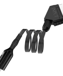 Adaptateur péritel USB de capture vidéo, câble d'un mètre, vue principale