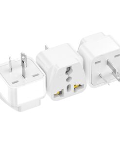 Adaptateur prise Australie type I à entrée universelle, lot de trois, vue principale