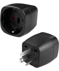 Adaptateur prise Australie type I en cube, pour fiche européenne, vue principale