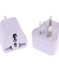 Adaptateur prise Australie type I, entrée universelle blanche, vue principale
