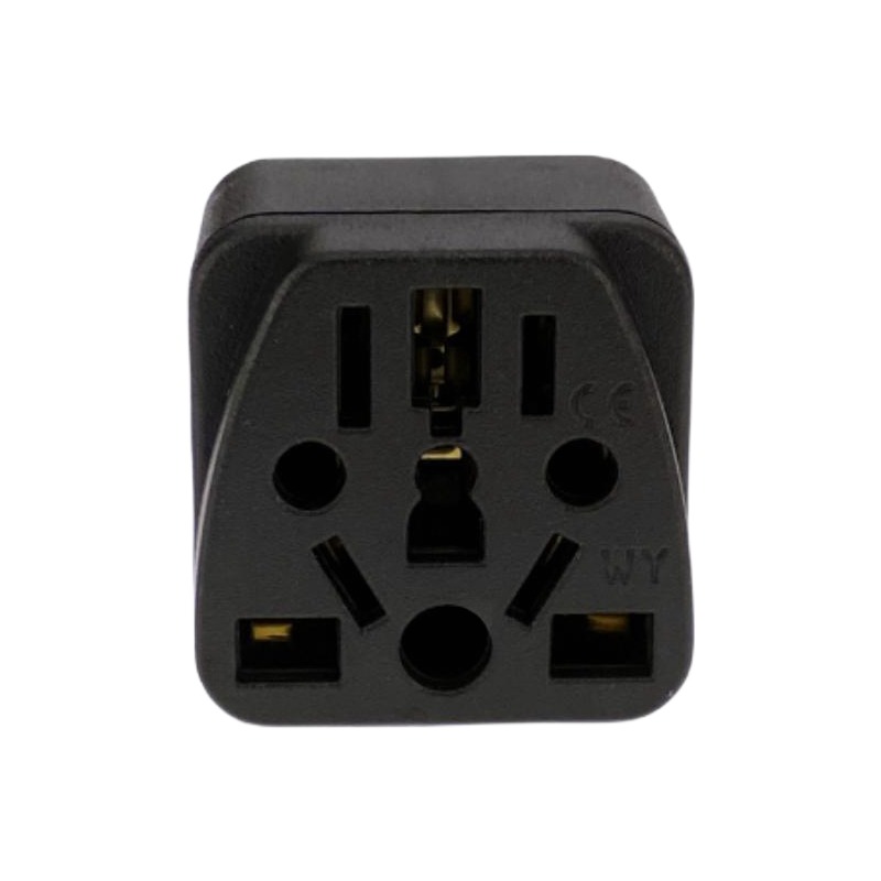 Adaptateur prise Brésil type N à entrée universelle, lot de trois Adaptateur prise Brésil type N à entrée universelle, lot de trois, detail