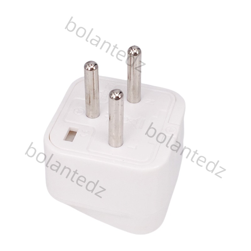 Adaptateur prise Israël compatible fiche anglaise, européenne Adaptateur prise Israël compatible fiche anglaise, européenne, detail