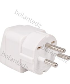 Adaptateur prise Israël compatible fiche anglaise, européenne, vue arriere