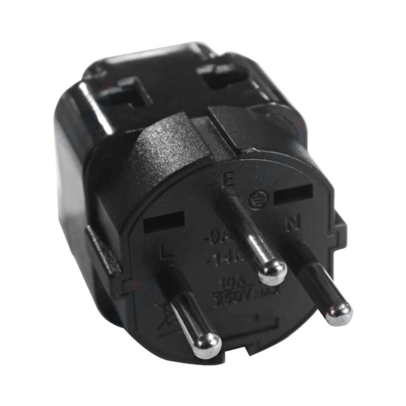 Adaptateur prise Israël une ou deux prises, entrée universelle Adaptateur prise Israël une ou deux prises, entrée universelle, vue principale