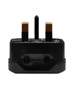Adaptateur prise Malte type G avec fusible, entrée deux broches, vue principale