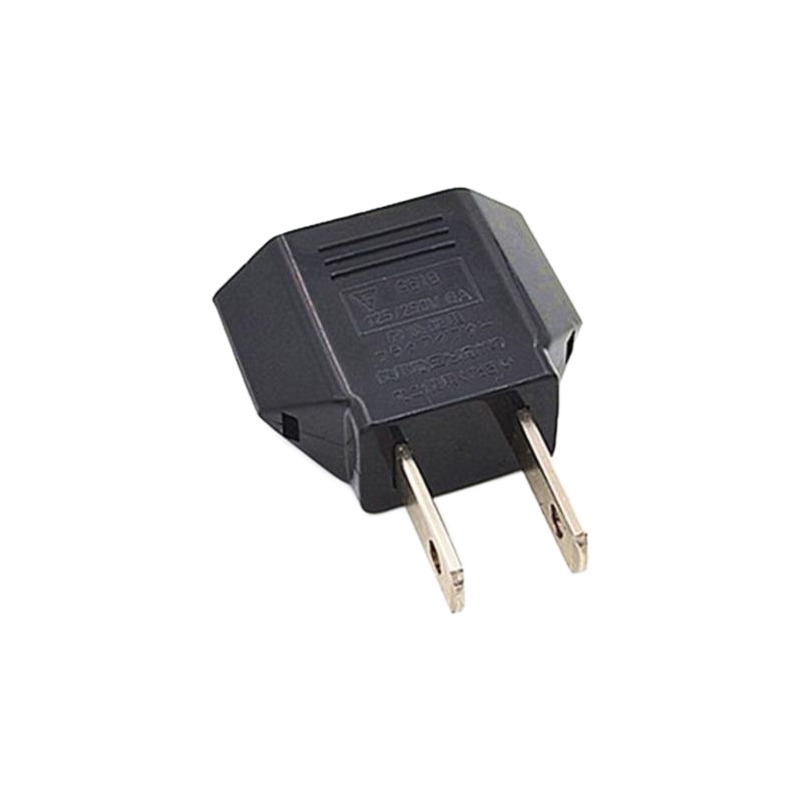 Adaptateur prise Mexique type A, fiche plate pour appareil européen Adaptateur prise Mexique type A, fiche plate pour appareil européen, detail