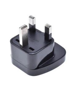 Adaptateur prise Singapour type G 13 A à entrée universelle, vue arriere