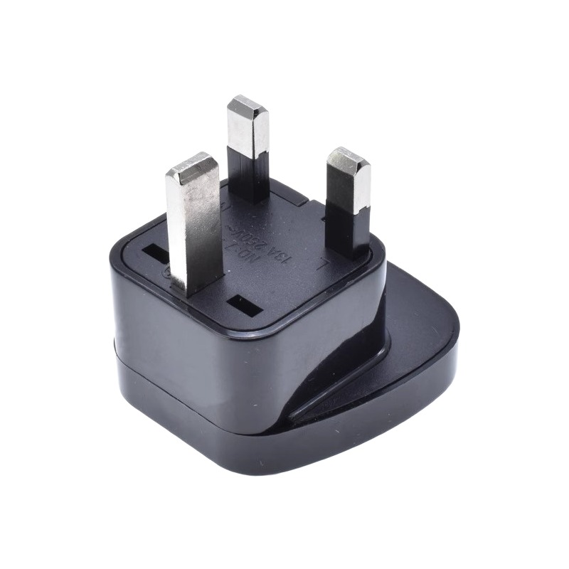 Adaptateur prise Singapour type G 13 A à entrée universelle Adaptateur prise Singapour type G 13 A à entrée universelle, vue arriere