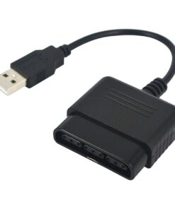 Adaptateur PS2 USB pour manette PlayStation 2 sur PC ou PS3, vue arriere