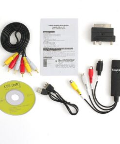 Adaptateur RCA USB de capture vidéo, kit complet avec prise péritel, vue principale