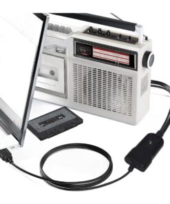 Adaptateur RCA USB pour numériser cassettes et minidisques, vue principale