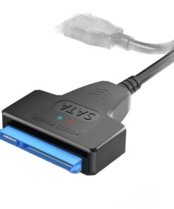 Adaptateur SATA USB pour disque 2,5 pouces, USB 3.0, 2.0 ou USB-C, vue principale