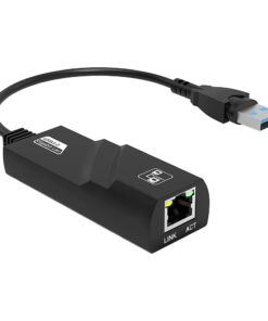 Adaptateur USB RJ45 gigabit en USB 3.0, version 1000 ou 100 Mbit/s, vue principale