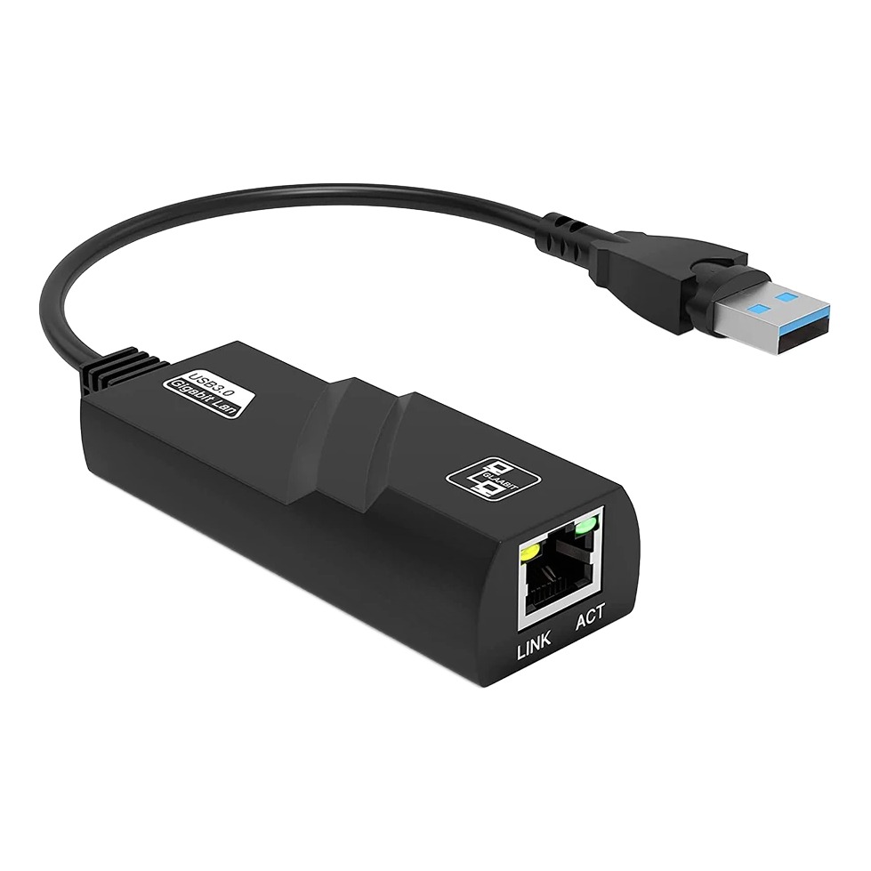 Adaptateur USB RJ45 gigabit en USB 3.0, version 1000 ou 100 Mbit/s Adaptateur USB RJ45 gigabit en USB 3.0, version 1000 ou 100 Mbit/s, vue principale