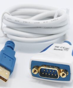 Adaptateur USB RS232, câble série DB9 mâle de 1 m en USB 2.0, vue principale