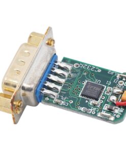Adaptateur USB RS232, câble série DB9 mâle de 1 m en USB 2.0, vue arriere