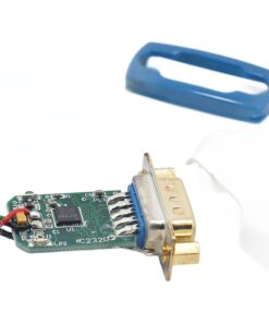 Adaptateur USB RS232, câble série DB9 mâle de 1 m en USB 2.0, vue de profil