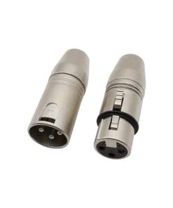 Adaptateur XLR jack 3.5 mm stéréo, fiche XLR mâle ou femelle, vue principale