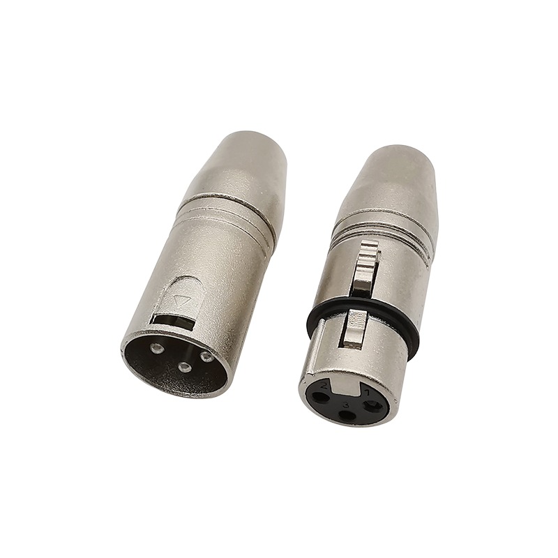 Adaptateur XLR jack 3.5 mm stéréo, fiche XLR mâle ou femelle Adaptateur XLR jack 3.5 mm stéréo, fiche XLR mâle ou femelle, vue principale
