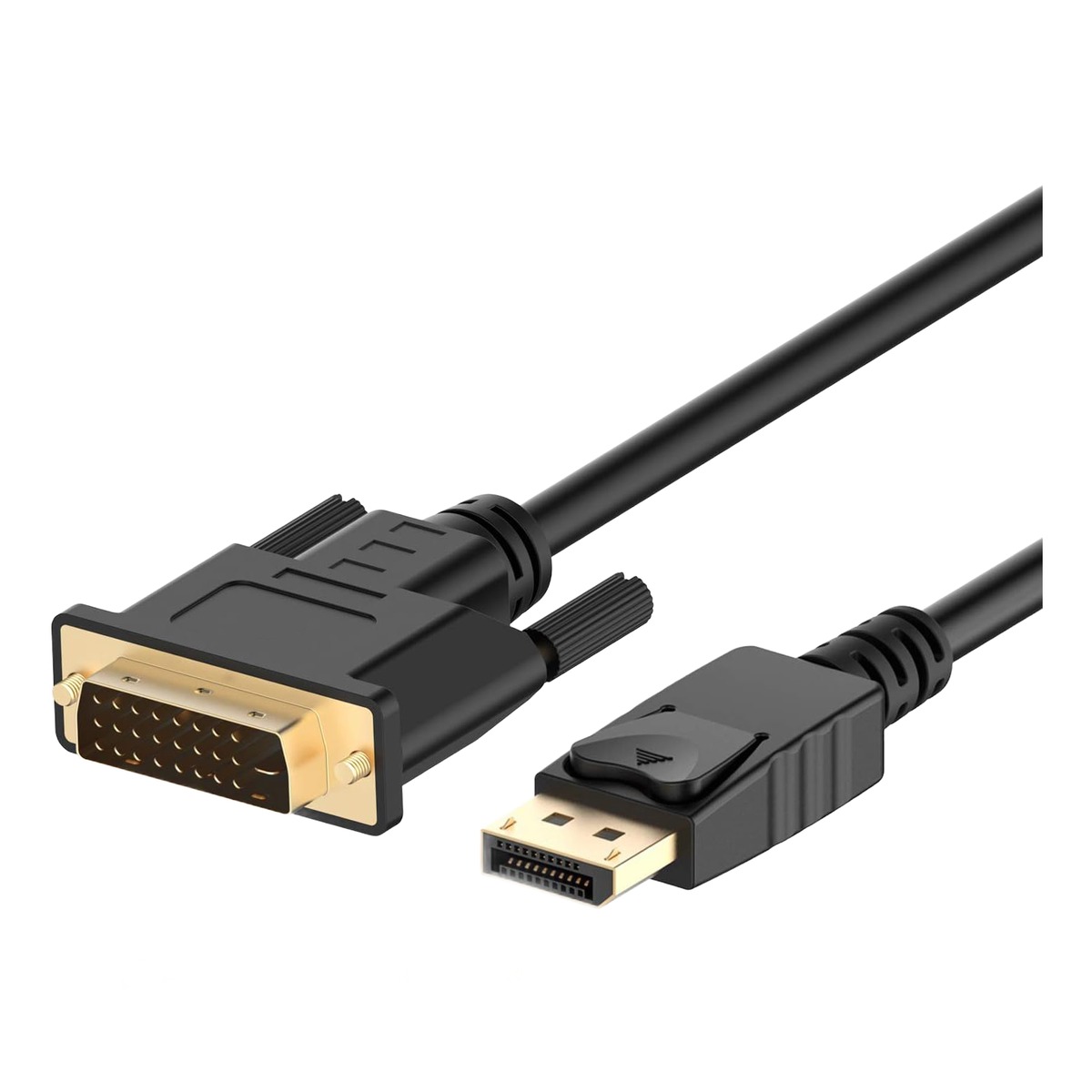 Câble DisplayPort DVI de 1,8 m, fiches mâles plaquées or Câble DisplayPort DVI de 1,8 m, fiches mâles plaquées or, vue principale