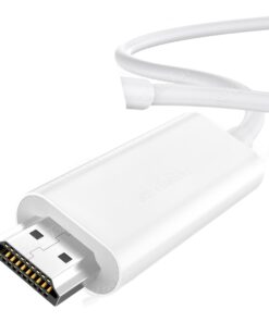 Câble Lightning HDMI de 2 m pour iPhone et iPad, image en 1080p, vue principale