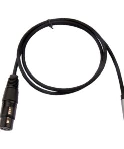 Câble XLR jack 3.5 mm mâle vers XLR femelle, gaine tressée de 1 à 5 m, vue principale