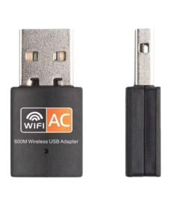 Clé WIFI double bande 2,4 et 5 GHz, adaptateur USB 600 Mbit/s, vue principale