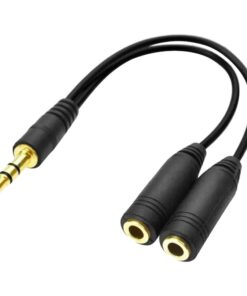 Doubleur jack 3,5 mm stéréo, câble en Y vers deux prises casque, vue principale
